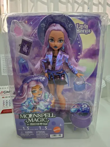 Lote Bonecas Skullector Beetlejuice, Claire de Luna e Layla Stone - Monster High