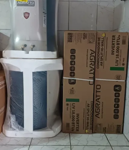 Ar-condicionado Inverter Agratto 18000Btus - Novo Lacrado Garantia de Fábrica