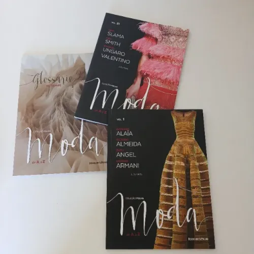 03 Revistas Coleção Moda de A a Z