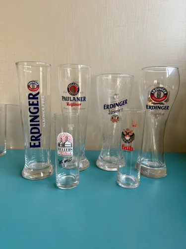 Copos alemães para cerveja