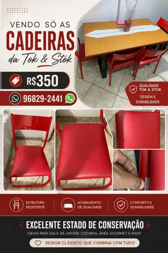 Cadeiras Tok & Stok