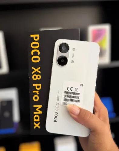 Poco X8 Pro Max 256gb 12 ram branco 
