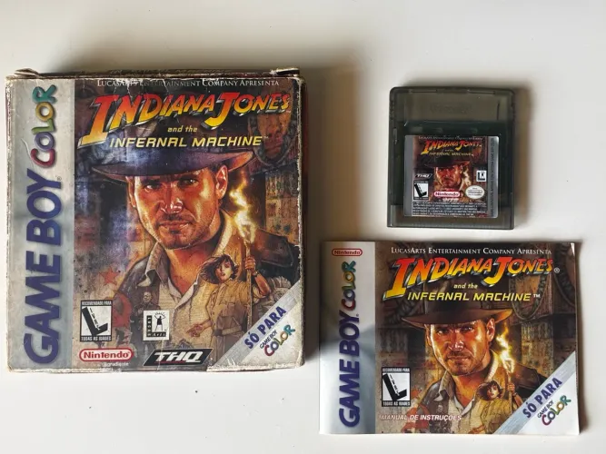 Indiana Jones Infernal Machine - Game Boy Color