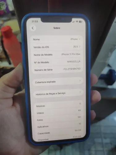 iPhone 11 Pro Max 64GB vendo ou troco