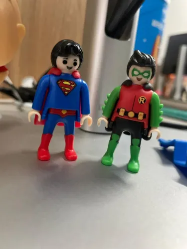 Playmobil DC Robin e Superman