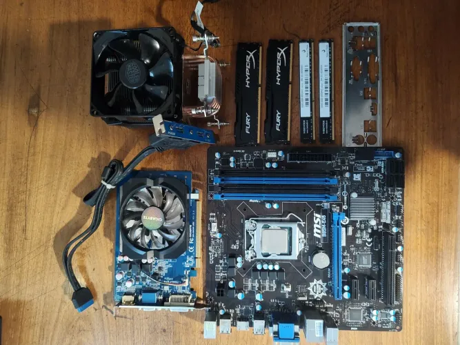 Kit Intel 4 geração i7 4790 + 32gb ddr3 1600mhz + msi+ gt420