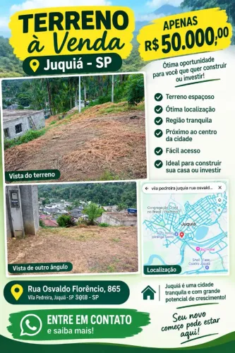 Terreno em Juquiá