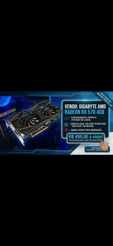 Placa de video Rx 570 4g