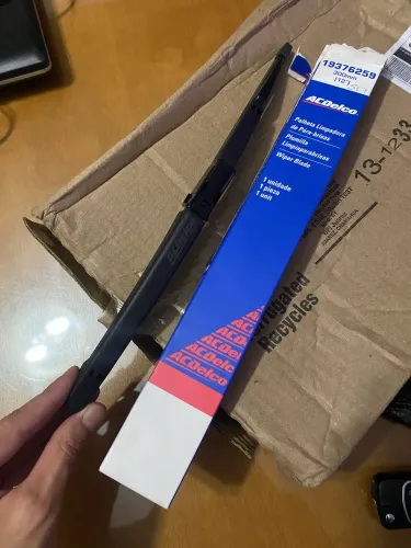 Palheta Limpador de Parabrisa Traseiro ACDELCO Onix 2015, 2016, 2017, 2018, 2019 NOVA