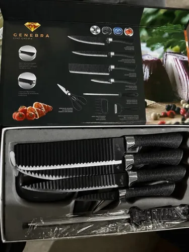 Kit de facas cozinha e churrasco