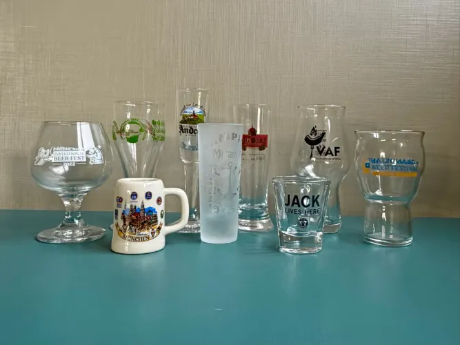 Coleção de MINI Copos