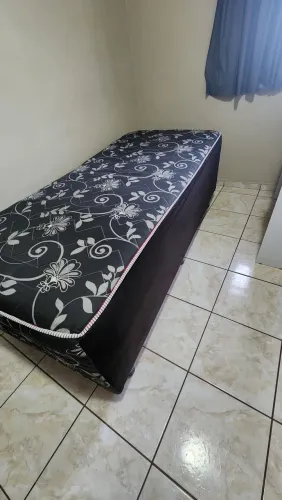 Cama unibox solteiro, semi ortopédica