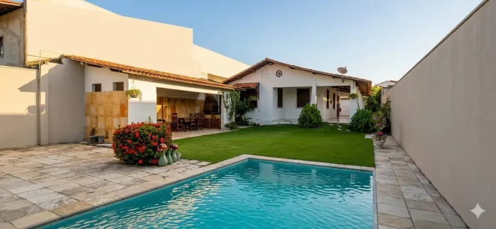 Paracuru.Linda casa perto da praia e da praça. Preço promocional