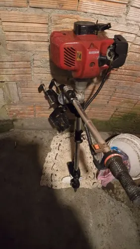 Motor de barco cabeçote de roçadeira