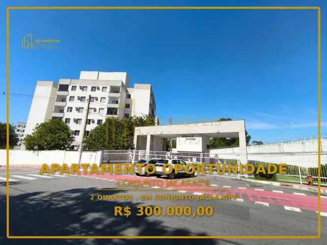 Conjunto Jacaraípe: apartamento de 2 quartos pronto para morar e aproveitar!