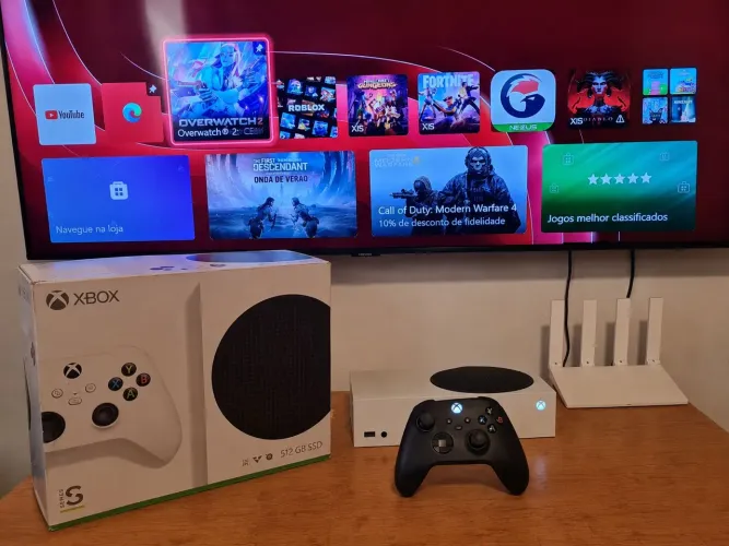 Xbox Series S 512GB + Caixa Original + Controle Original Novinho