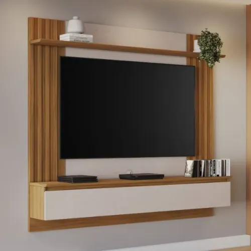 Painel NT 1365 Off White/Freijo Notavel - Entrega Rápida!