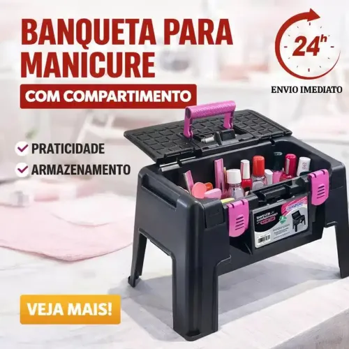 Banqueta Portatil Multiuso