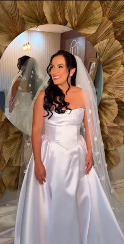 Vestido de noiva usado apenas 1x 