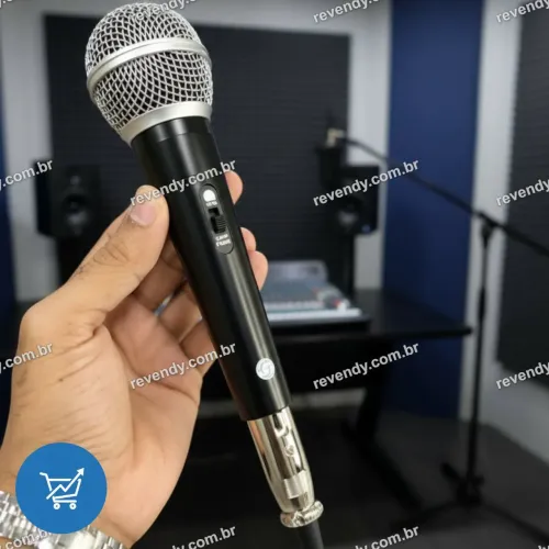 Microfone com fio profissional - últimas unidades