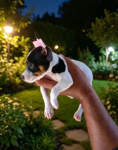 Filhotes de Pinscher saudáveis