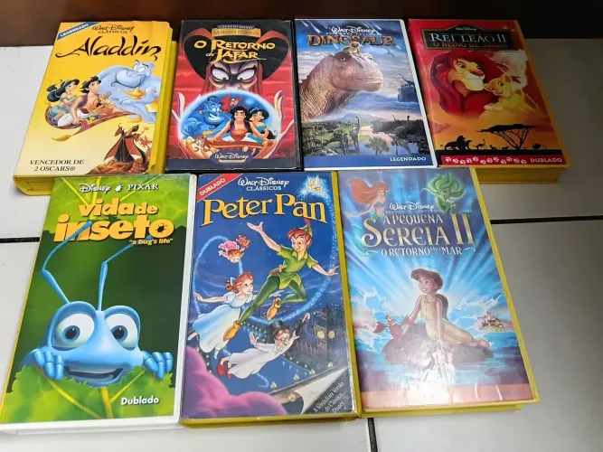Filmes VHS Disney Lote