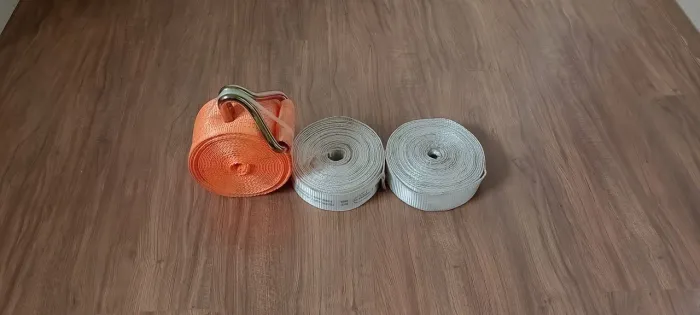 Sintas amarrar cargas e reboque