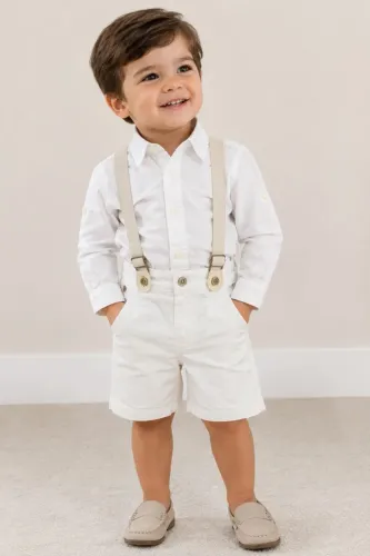 Conjunto batizado menino 