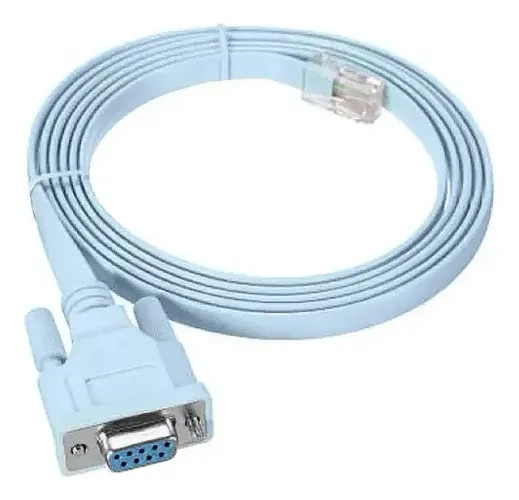 Cabo Console DB9 Fêmea x RJ45 - 1,80 Metros
