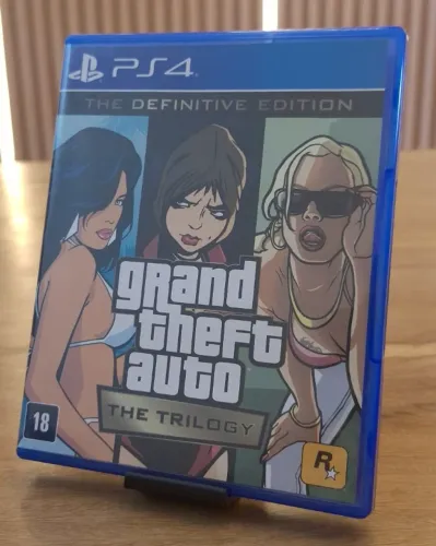 Jogo Grand Theft Auto The Trilogy The Definitive Edition PS4