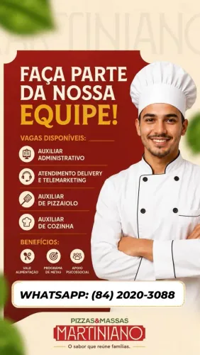 Martiniano está contratando! 