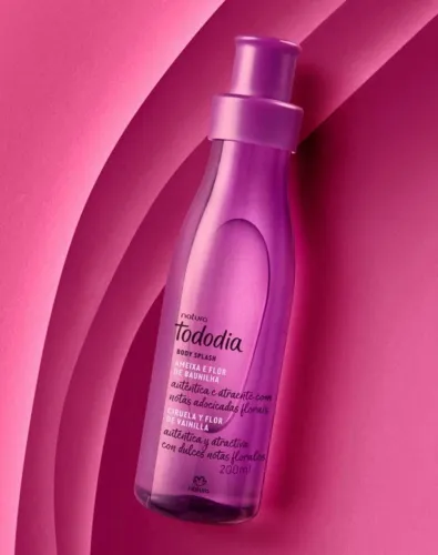 Body Splash Ameixa e Flor de Baunilha Tododia 200 ml