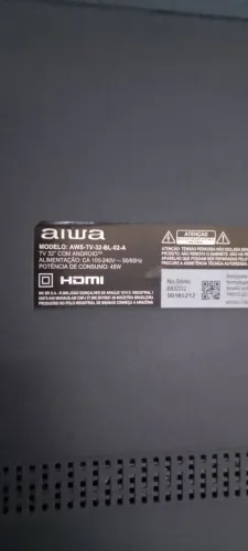 Tv waiva 32 polegadas com defeito 