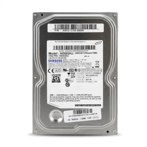 HD Interno Samsung Spinpoint F3 500GB 3.5 Polegadas SATA II HD502HJ Para PC e DVR