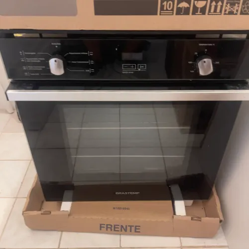 FORNO ELÉTRICO BRASTEMP 220V PRETO
