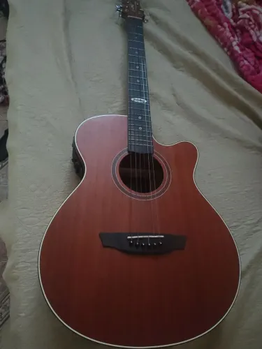 Violão Eletroacústico Strinberg SA200C MGS Slim + Capa - Capotraste