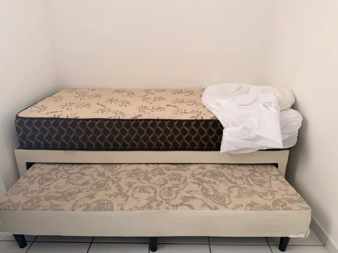 CAMA SOLTEIRO + BASE AUXILIAR