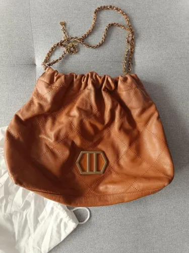 Bolsa Arezzo original couro legítimo usada 