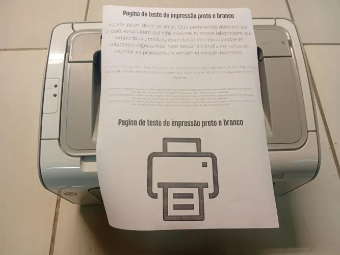 Impressora laser