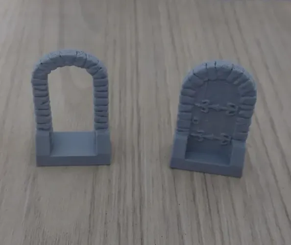 Kit de 21 portas HeroQuest impressas em 3D