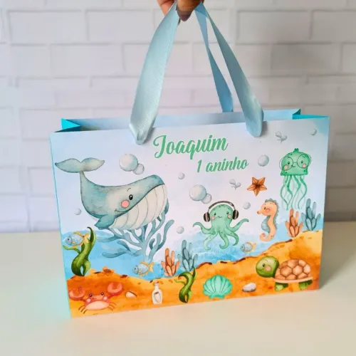 Sacolinha Personalizada Lembrancinha Mimos Aniversário