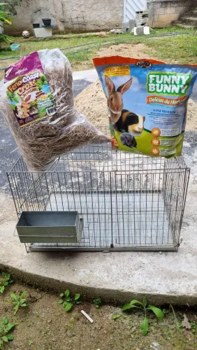 Vendo gaiola para coelho 