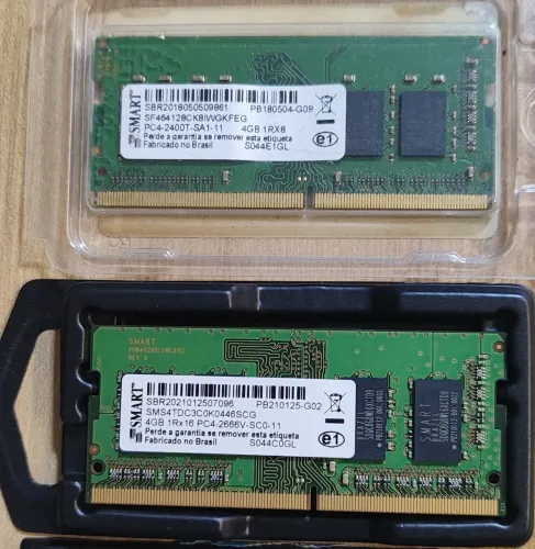 Memórias para Notebook.