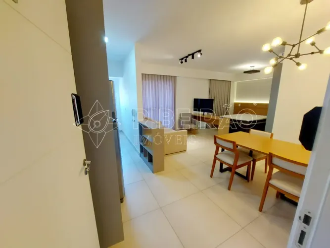 Apartamento mobiliado com 1 suíte para locação no bairro Jardim Sumaré