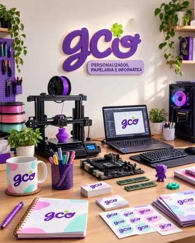 Gco personalizados, papelaria e informática