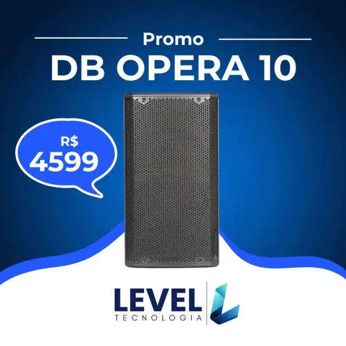 Caixa ativa dB opera 10 (lacrada)