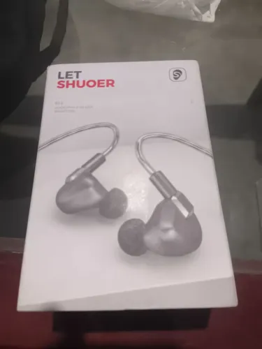 Fone IEM Planar Magnético LETSHUOER S12 - Novo na Caixa