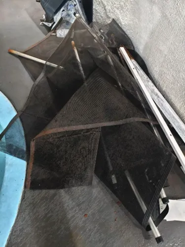 Grade proteção piscina (DOAÇÃO)