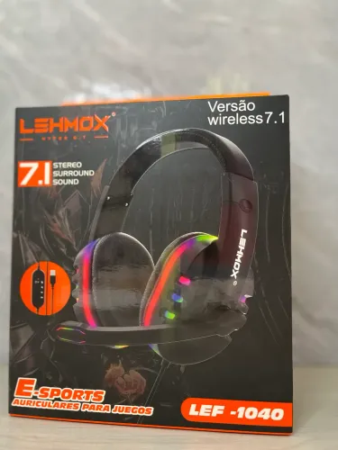 Fone de ouvido RGB com microfone - ENTREGA A DOMICÍLIO