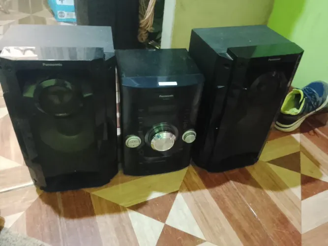 Panasonic SA-AKX32 O mini system que vai levar sua casa ao clima som potente. Bluetooth.